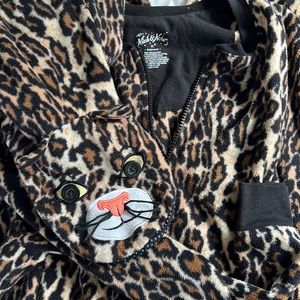 Cheetah Print Adult Onezie by Nick and Nora size X-large FREE WITH PURCHASE